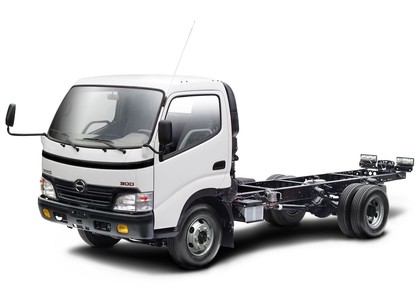 Ворсовые коврики на Hino 300 I широкая кабина 1999 - 2011 в Смоленске