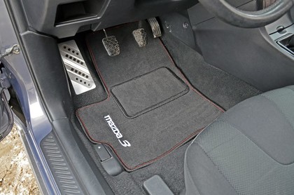 Ворсовые коврики на Mazda 3 2003 - 2009 в Смоленске