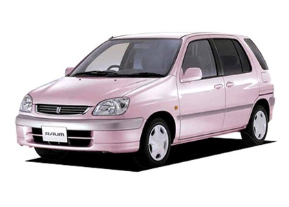 Ворсовые коврики на Toyota Raum I 1997 - 2003 в Смоленске