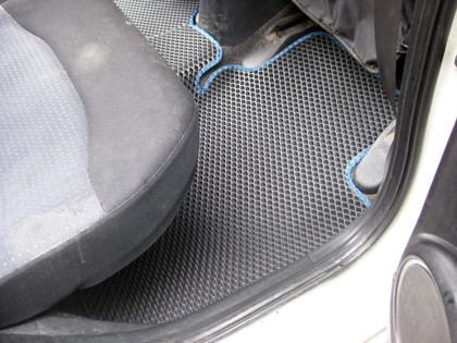 Ворсовые коврики на Honda Fit II 2007 - 2013 в Смоленске