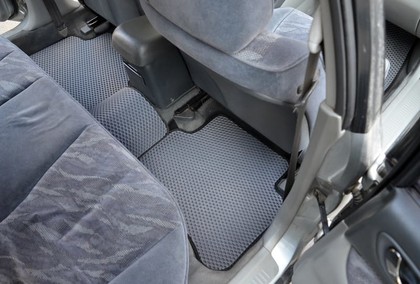 Ворсовые коврики на Mitsubishi Galant VIII 1996 - 2005 в Смоленске