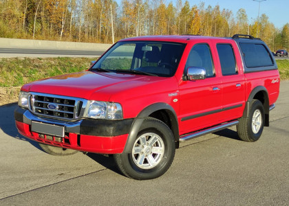 Ворсовые коврики на Ford Ranger I 1998 - 2006 в Смоленске