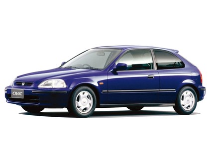 EVA коврики на Honda Civic VI 3d 1995 - 2001 в Смоленске