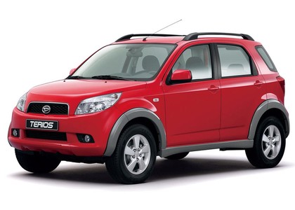 Ворсовые коврики на Daihatsu Terios II 2006 - 2018 в Смоленске