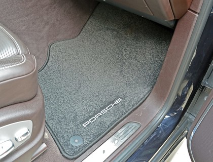 Ворсовые коврики на Porsche Cayenne II 2010 - 2018 в Смоленске