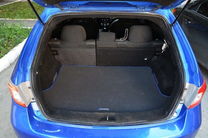 Ворсовые коврики на Subaru Impreza III 2007 - 2012 в Смоленске