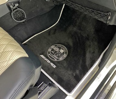 Ворсовые коврики на Mercedes G (W463) рестайлинг 2001 - 2018 в Смоленске