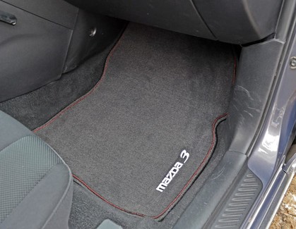 Ворсовые коврики на Mazda 3 2003 - 2009 в Смоленске