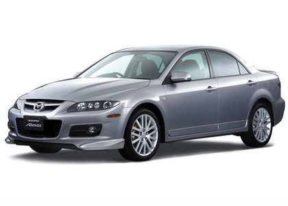 Ворсовые коврики на Mazda Atenza 2002 - 2007 в Смоленске