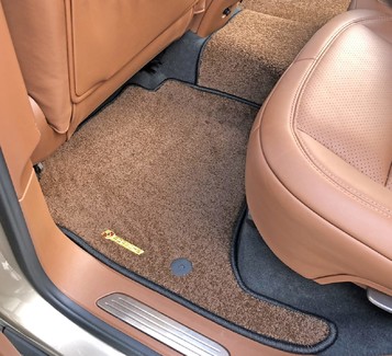 Ворсовые коврики на Porsche Cayenne II 2010 - 2018 в Смоленске