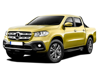 Ворсовые коврики на Mercedes X-Class 2017 - 2020 в Смоленске