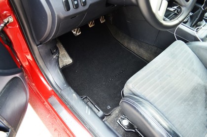 Ворсовые коврики на Mitsubishi Lancer Evolution X 2007 - 2016 в Смоленске