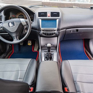 Ворсовые коврики на Honda Accord VII 2002 - 2008 в Смоленске