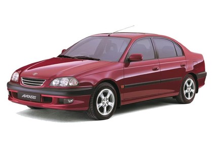 Ворсовые коврики на Toyota Avensis I 1997 - 2002 в Смоленске