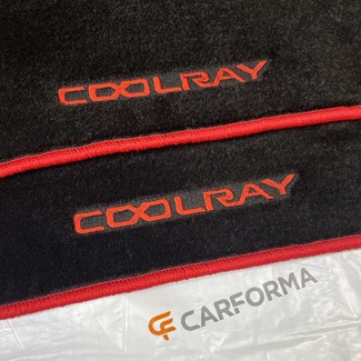 Ворсовые коврики на Geely Coolray 2018 - 2025 в Смоленске
