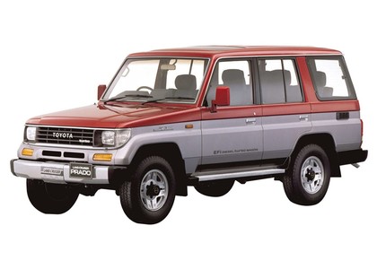Ворсовые коврики на Toyota Land Cruiser Prado 70 1984 - 2025 в Смоленске