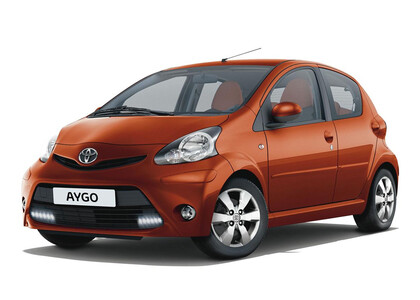 Ворсовые коврики на Toyota Aygo 2005 - 2014 в Смоленске