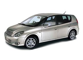 Ворсовые коврики на Toyota Opa 2000 - 2005 в Смоленске