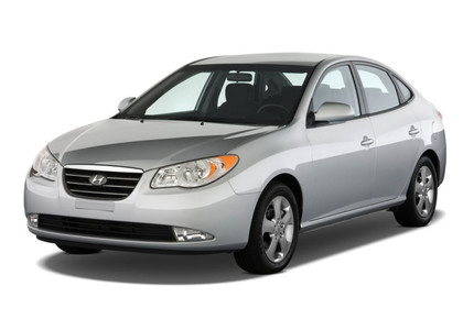 Ворсовые коврики на Hyundai Elantra 4 (HD) 2006 - 2011 в Смоленске