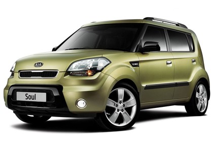 Ворсовые коврики на KIA Soul I 2009 - 2013 в Смоленске