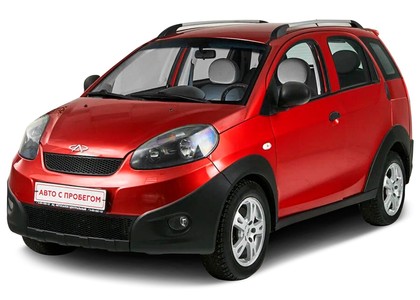 Ворсовые коврики на Chery IndiS 2011 - 2016 в Смоленске