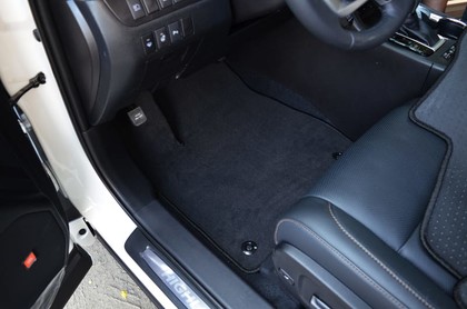 Ворсовые коврики на Toyota Highlander III 2013 - 2020 в Смоленске
