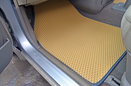Ворсовые коврики на Nissan March (K12) 2002 - 2010 в Смоленске