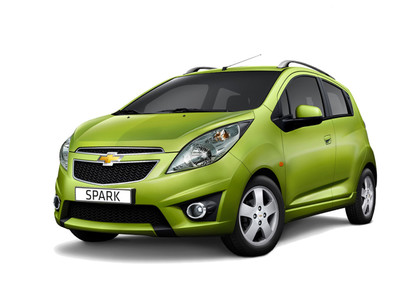 Ворсовые коврики на Chevrolet Spark III 2009 - 2023 в Смоленске