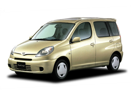 Ворсовые коврики на Toyota Funcargo 1999 - 2006 в Смоленске