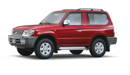 Ворсовые коврики на Toyota Land Cruiser Prado 90 1996 - 2002 в Смоленске