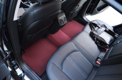 Ворсовые коврики на Hyundai Sonata 7 (LF) 2014 - 2019 в Смоленске