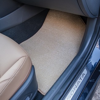 Ворсовые коврики на Hyundai Sonata 8 (DN8) 2019 - 2025 в Смоленске