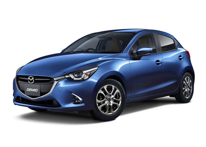 Ворсовые коврики на Mazda Demio IV (DJ) 2014 - 2025 в Смоленске