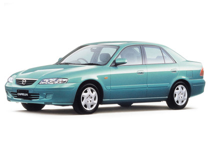 Ворсовые коврики на Mazda Capella VII 1997 - 2002 в Смоленске