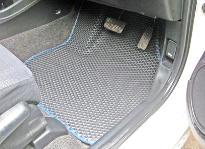 Ворсовые коврики на Honda Fit II 2007 - 2013 в Смоленске