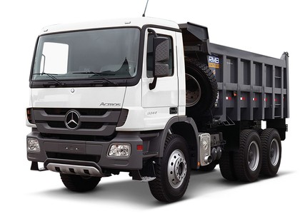 Ворсовые коврики на Mercedes Actros MP3 грузовик 2008 - 2020 в Смоленске