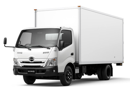 Ворсовые коврики на Hino 300 II широкая кабина 2011 - 2025 в Смоленске