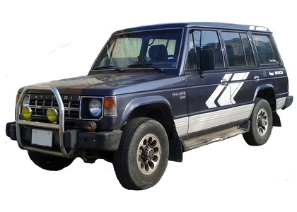 EVA коврики на Hyundai Galloper I 1991 - 1997 в Смоленске