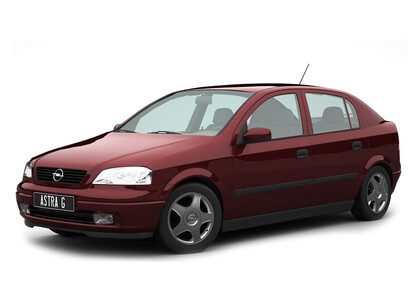 Ворсовые коврики на Opel Astra G 1998 - 2004 в Смоленске