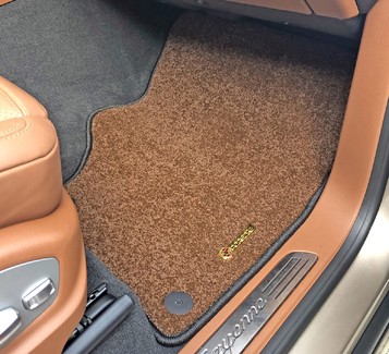 Ворсовые коврики на Porsche Cayenne II 2010 - 2018 в Смоленске