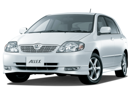 Ворсовые коврики на Toyota Allex 2001 - 2006 в Смоленске