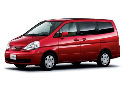 Ворсовые коврики на Nissan Serena (C24) 1999 - 2005 в Смоленске