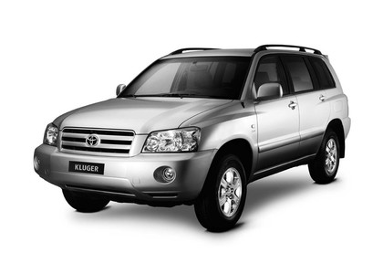 Ворсовые коврики на Toyota Kluger V 2000 - 2007 в Смоленске
