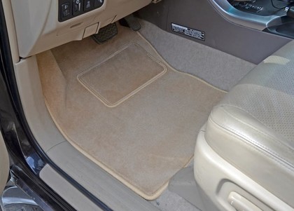 Ворсовые коврики на Toyota Land Cruiser Prado 120 2002 - 2009 в Смоленске