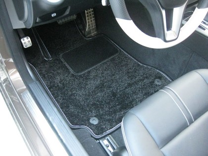 Ворсовые коврики на Mercedes C (W204) 2007 - 2015 в Смоленске