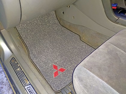 Ворсовые коврики на Mitsubishi Galant VIII 1996 - 2005 в Смоленске