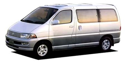 Ворсовые коврики на Toyota Hiace Regius (xH10) 1997 - 2002 в Смоленске