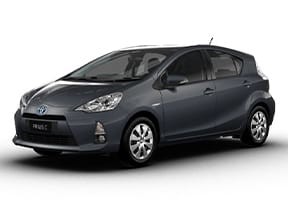 Ворсовые коврики на Toyota Prius C 2011 - 2021 в Смоленске
